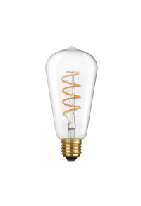 ЛЕД E27 ST64 6W 2700K 230V AC 300° 500LM RA80