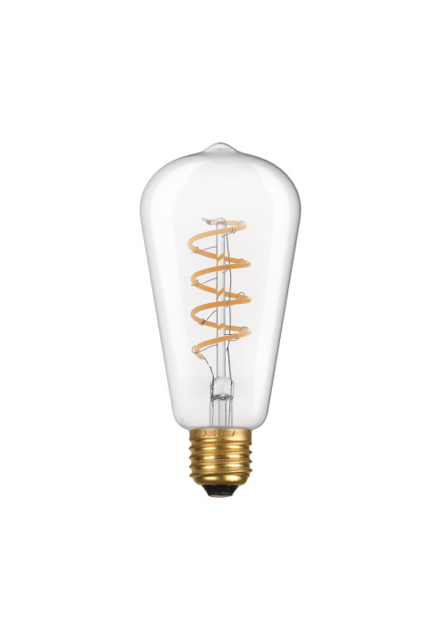 ЛЕД E27 ST64 6W 2700K 230V AC 300° 500LM RA80