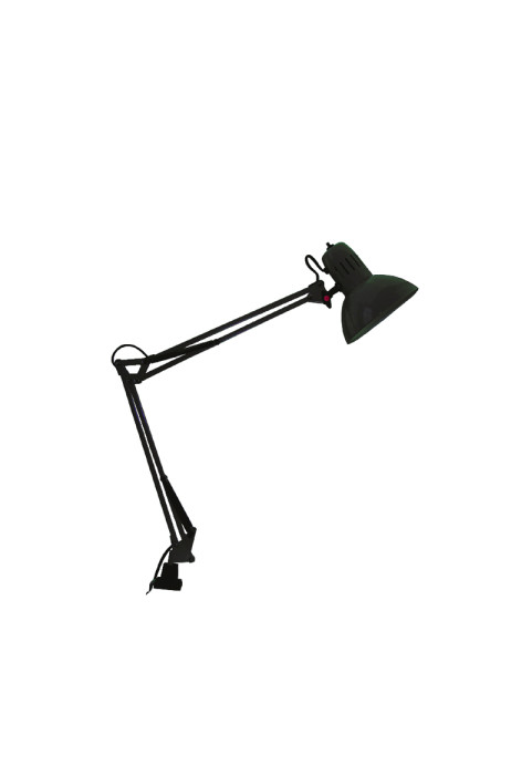 ЛАМПА ЗА БЮРО E27 1X40W ЗАЩИТА ЧЕРНА PENNA