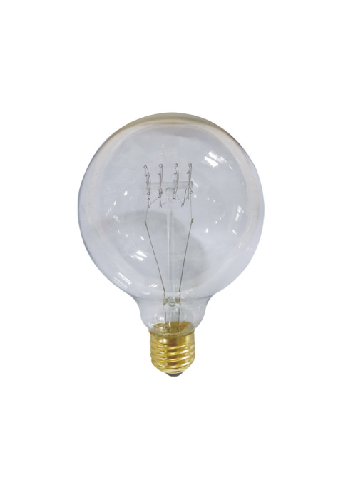 EDISON E27 220-240V 40W 2.200K Φ80 ΓΛΟΜΠΕ Χ ΝΗΜΑΤΑ