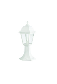 PHASING OUT 4S PLASTIC FLOOR GARDEN WHITE LUMINAIRE 40,5CM Ε27 IP44
