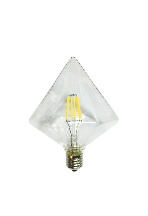 LED FILAMENT E27 DIM TRON 6W 2700K 230V AC 610LM RA80 30000H 360°