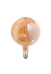 LED E27 QUMA AMBER DIM 6W 2700K 230V AC 590LM RA80