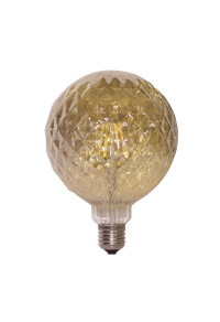 LED E27 POC125 AMBER DIM 6W 2700K 230V AC 680LM RA80