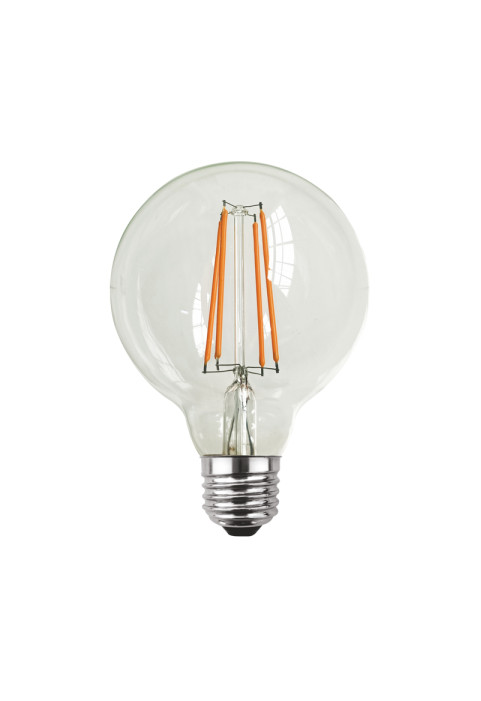 E27 G95 8W 2700K 230V AC 890LM ЛЕД COG