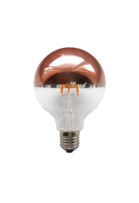 E27 G95 ROSE GOLD DIM 6W 2700K 230V AC 680LM LED COG