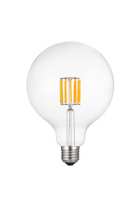 ЛЕД E27 G125 8W 6500K 230V AC 910LM RA80