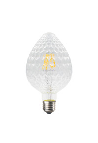 LED FILAMENT E27 DIM MAVA 6W 2700K 230V AC 690LM RA80  30000H 360°