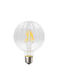 LED FILAMENT E27 DIM BARI 6W 2700K 230V AC 690LM RA80 30000H 360°