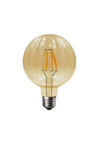LED E27 BARI AMBER DIM 6W 2700K 230V AC 680LM RA80 LED COG