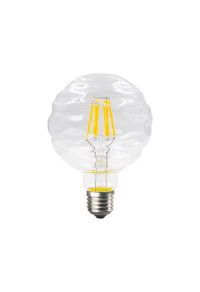 LED FILAMENT E27 DIM WAFT 6W 2700K 230V AC 690LM RA80 30000H 360°