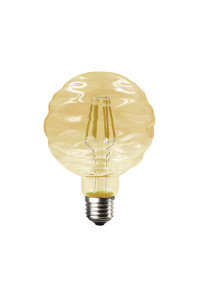 LED E27 WAFT AMBER DIM 6W 2700K 230V AC 680LM RA80 LED COG