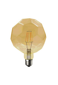 LED E27 LIG AMBER DIM 6W 2700K 230V AC 680LM RA80 LED COG