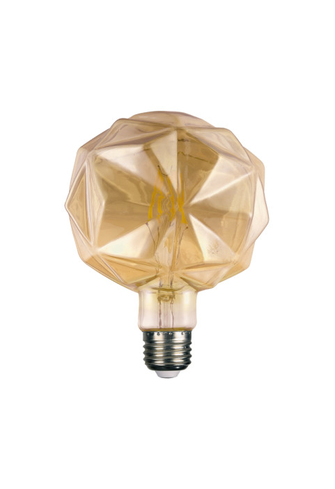 LED E27 LILAC AMBER DIM 6W 2700K 230V AC 680LM LED COG