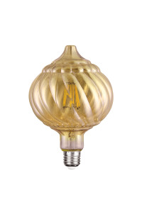 LED E27 PINE AMBER DIM 6W 2700K 230V AC 680LM RA80 LED COG