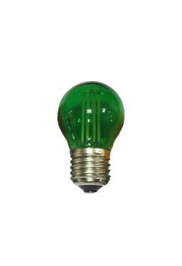 E27 ЗЕЛЕНО СТЪКЛО ТОПКА 4W 230V AC 390LM ЛЕД COG