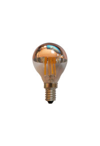 LED E14 BALL ROSE GOLD DIM 4W 2700K 230V AC 400LM RA80