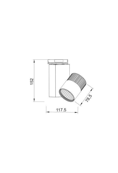 РЕСЛОВ ПРОЖЕКТОР ЛЕД 15W 3000K 2WIRES 36° 1100LM 230V Ra80
