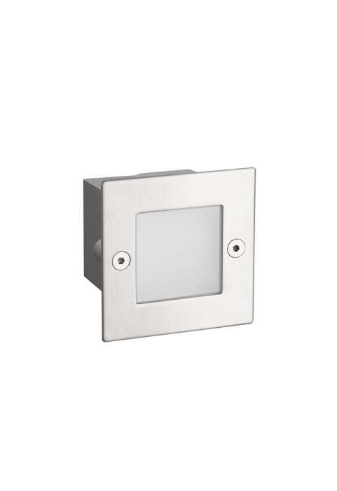 LED луна за вграждане в стена SATIN NICKEL