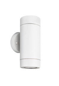 UP-DOWN WHITE PP WALL LIGHT GU10Max.2x3W LED IP65