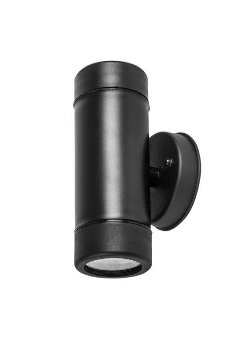 ФАСАДЕН АПЛИК UP-DOWN BLACK PP WALL LIGHT GU10Max.2x3W LED IP65