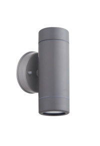 ФАСАДЕН АПЛИК UP-DOWN GREY PP WALL LIGHT GU10Max.2x3W LED IP65
