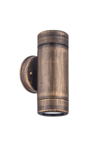 UP-DOWN RUST PP WALL LIGHT GU10Max.2x3W LED IP65
