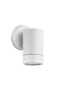 ONE BEAM WHITE PP WALL LIGHT GU10Max.3W LED IP65