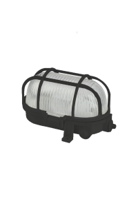 CEILING LAMP PLASTIC-BLACK