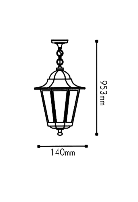 SUSPENDED GARDEN LIGHT