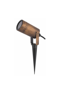 RUST SPOT LUMINAIRE GU10 MAX. 3W LED IP65 & GARDEN SPIKE