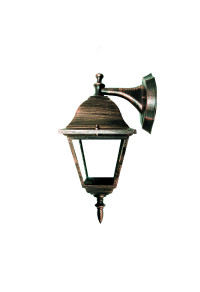 SQUARE LANTERNS E27 60W RUST