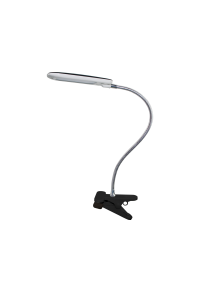 ЛЕД НАСТОЛНА ЛАМПА 5W ЧЕРНА 4000К +СПИРАЛ+КЛИП230V7,5X11, BAZ2