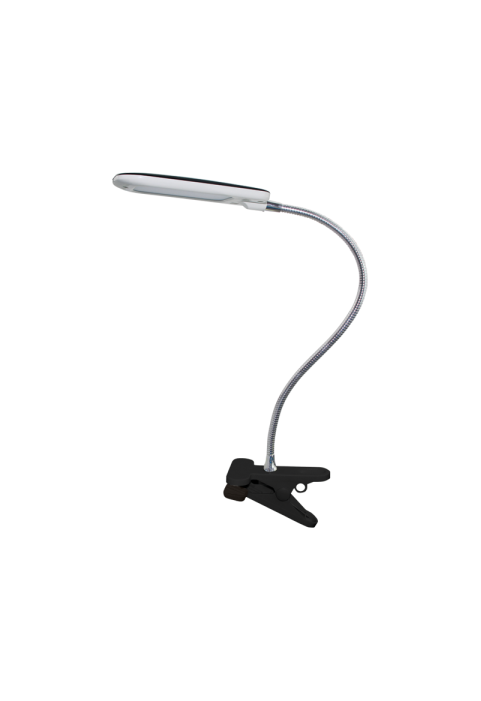 ЛЕД НАСТОЛНА ЛАМПА 5W ЧЕРНА 4000К +СПИРАЛ+КЛИП230V7,5X11, BAZ2