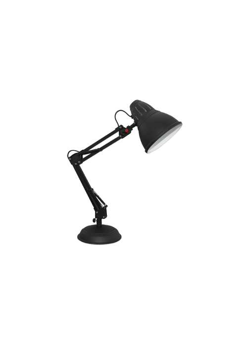 ЛАМПА 1ΧΕ27 ЧЕРНО  МЕТАЛНО Φ16ΧΦ15ΧΗ50CM UFFICIO