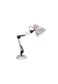 ЛАМПА 1ΧΕ27 СРЕБЪРНО МЕТАЛНО Φ16ΧΦ15ΧΗ50CM UFFICIO