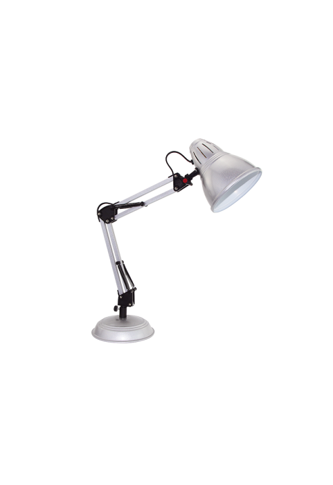 ЛАМПА 1ΧΕ27 СРЕБЪРНО МЕТАЛНО Φ16ΧΦ15ΧΗ50CM UFFICIO