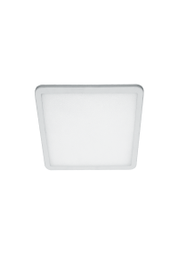 КВАДРАТЕН ЛЕД СЛИМ ПАНЕЛ ЗА ВГРАЖДАНЕ 15W 6000K 1370Lm 230V Φ50-150 120° Ra80