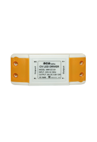 МИНИ ПРАСТМАСА 12W CV ЛЕД ДРАИВЕР 230V-24V 1A IP20