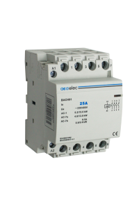 CONTACTOR 25A 4NO 230V 3M 