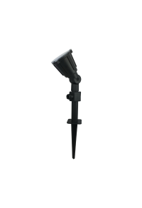 ЛЕД PP ЧЕРНО ЗА ГРАДИНА ЛАМПА 230V IP54 6W 3000K 480LmSMD120°Ra80