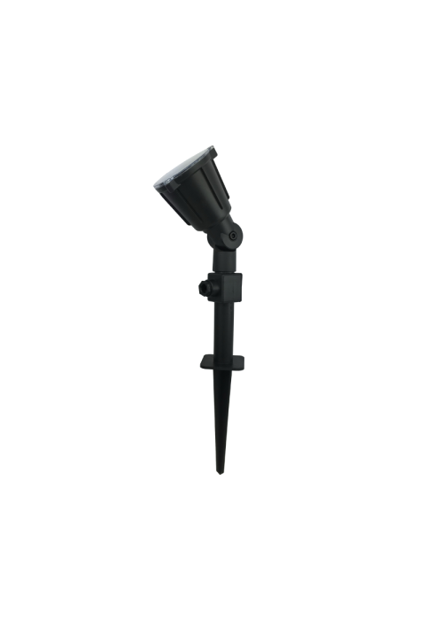 ЛЕД PP ЧЕРНО ЗА ГРАДИНА ЛАМПА 230V IP54 6W 6000K 500LmSMD120°Ra80