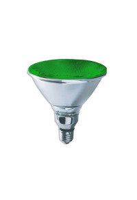 PAR38 Ε27 80W 38° 240V green
