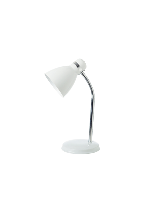НАСТОЛНА ЛАМПА БЯЛА  Ε27 1Χ40W H40CM MAUI
