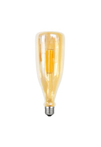 LED FILAMENT E27 BOCA AMBER DIM 8W 2700K 230V AC 750LM RA80