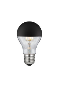 LED FILAMENT E27 A60 BLACK DIM 6W 2700K 230V AC 690LM RA80