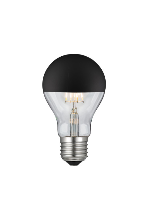 LED FILAMENT E27 A60 BLACK DIM 6W 2700K 230V AC 690LM RA80