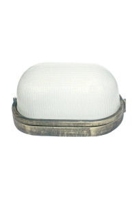BULK HEAD Ε27 272mm GOLD BLACK WITHOUT GRID