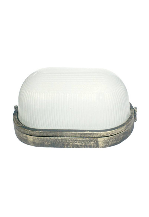 BULK HEAD Ε27 272mm GOLD BLACK WITHOUT GRID