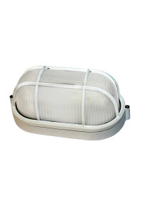 BULK HEAD Ε27 208mm GREY WITH GRID